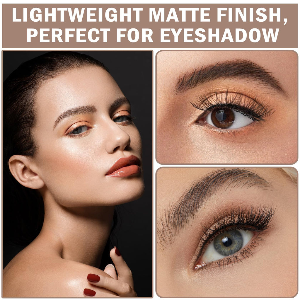 Matte Naked Eyeshadow Palette with Brush Q596463