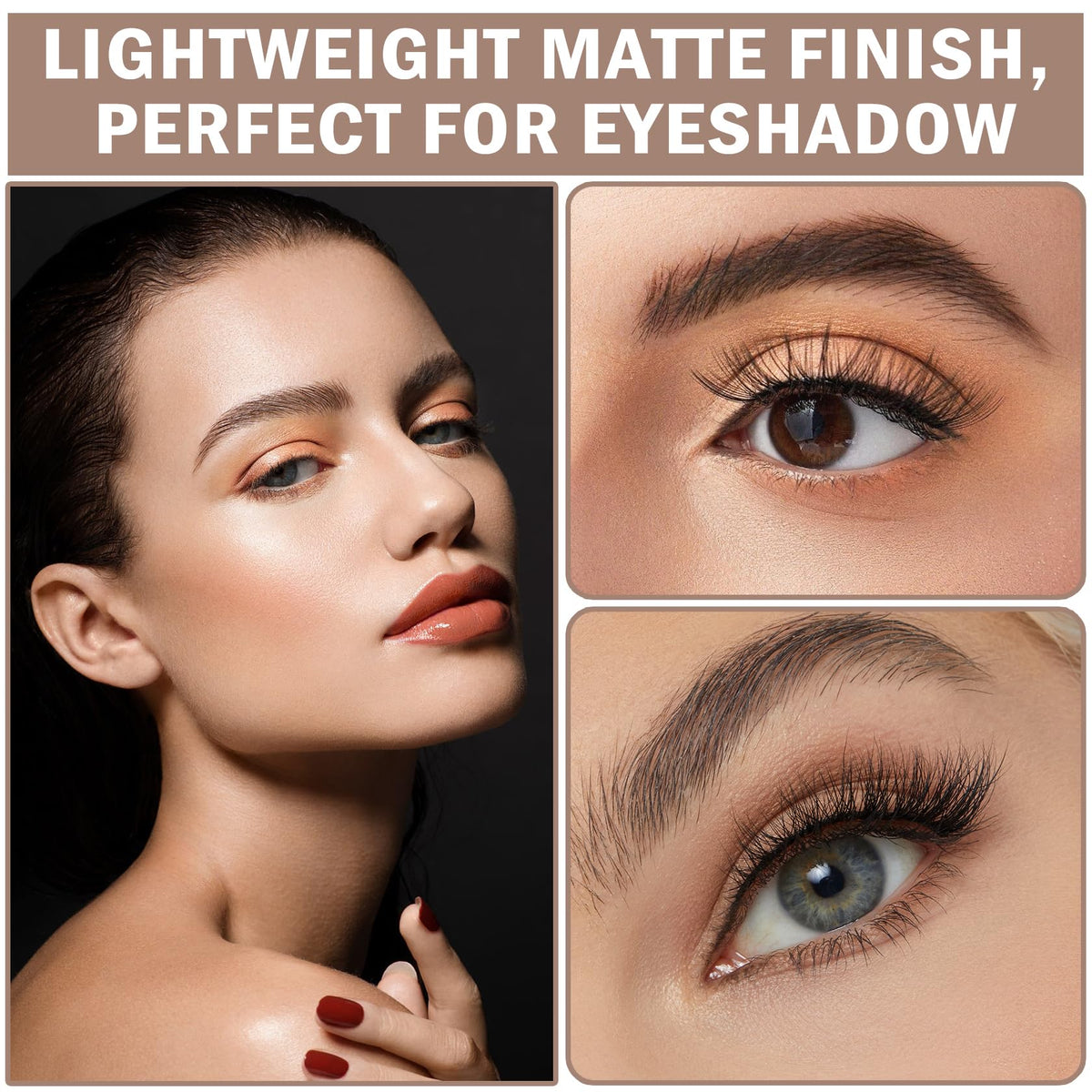 Matte Naked Eyeshadow Palette with Brush Q596463