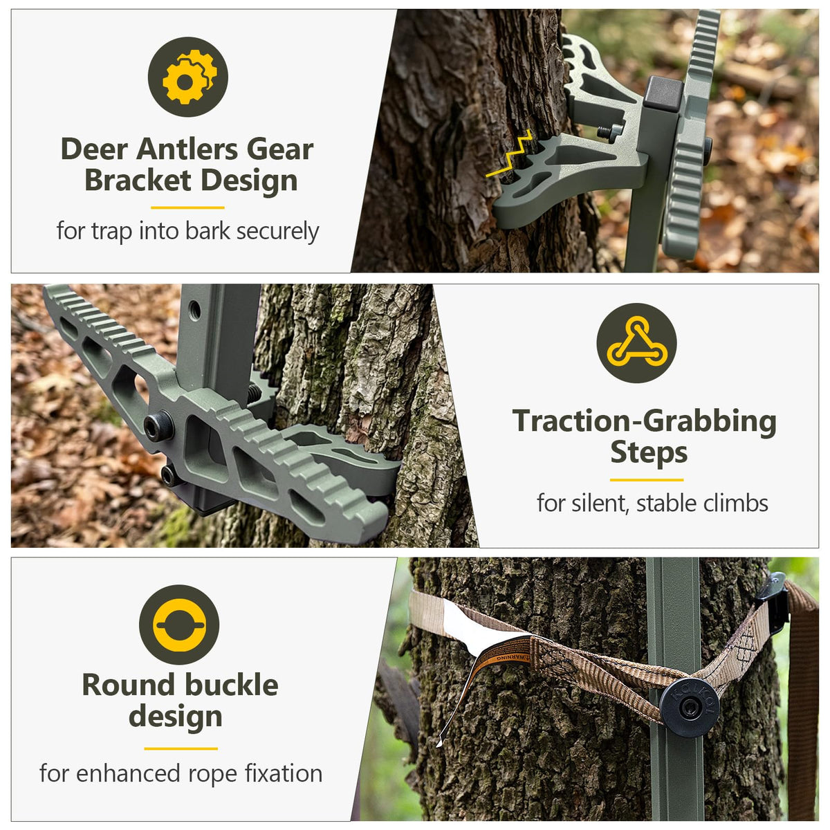 20" Aluminum Tree Stand Climbing Sticks 4 Pack D5916
