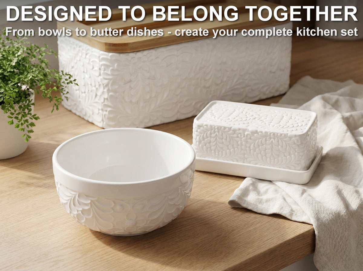 22 Oz Ceramic Bowls Set of 4 N318824