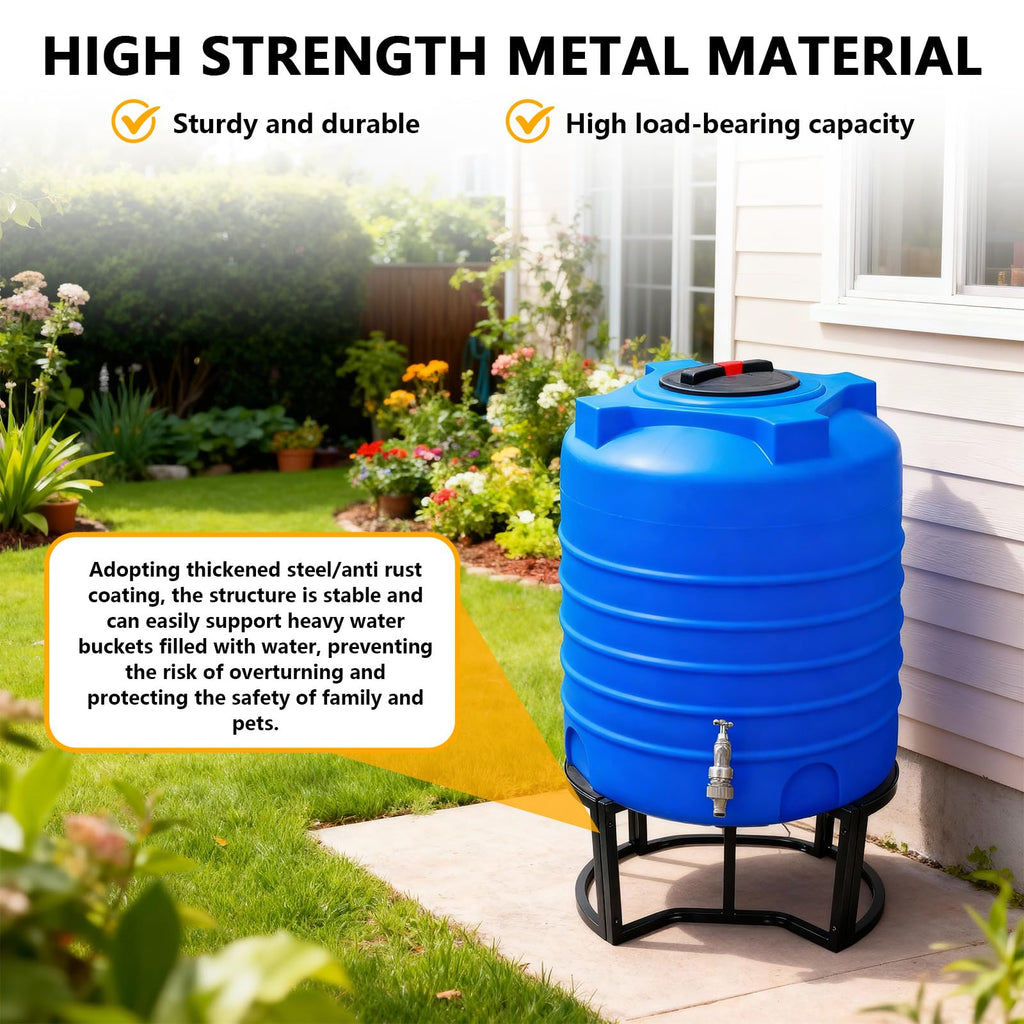 Stainless Steel Rain Barrel Stand for 45/50/55 Gallon Tanks N6887