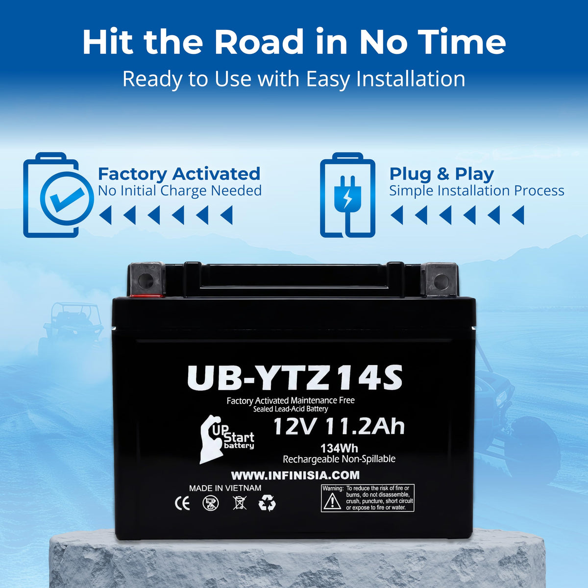 12V 11.2Ah Battery Y540