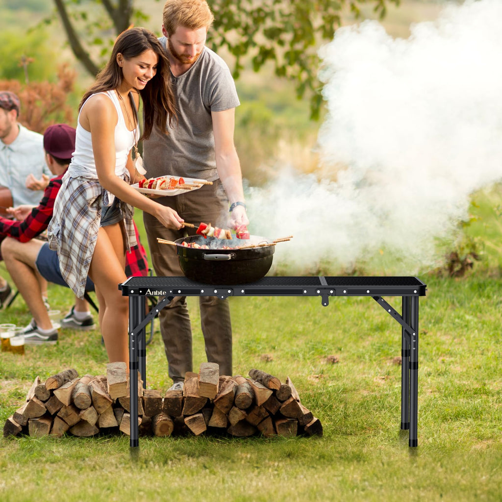 Folding Aluminum Camping Table 3 ft N169138
