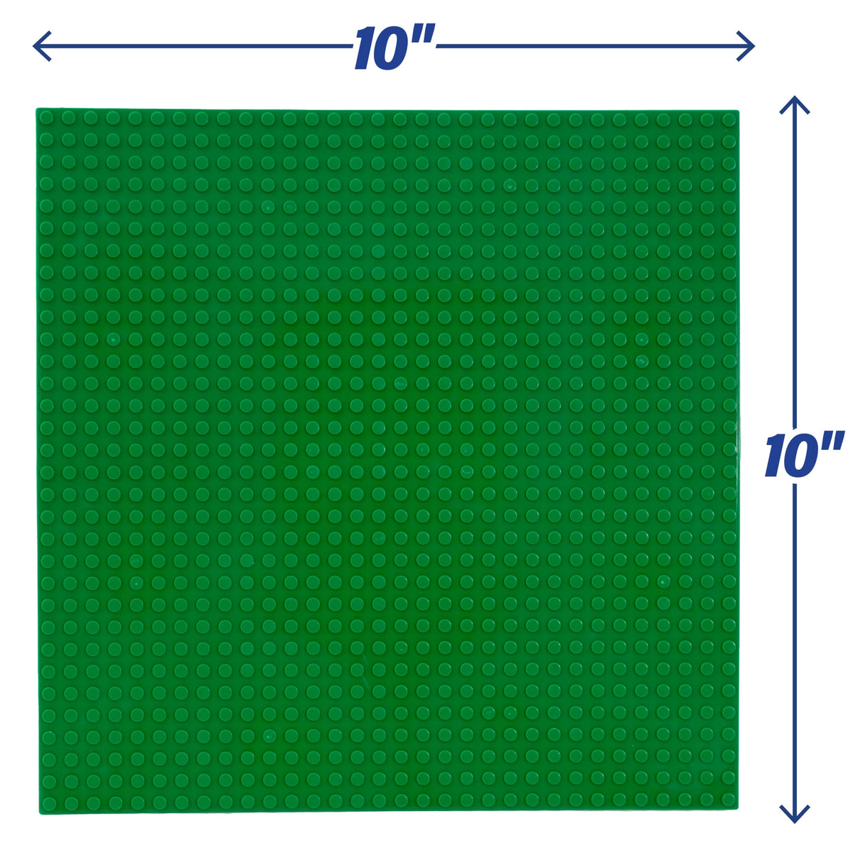 Green Blue White 10x10" Building Bricks Baseplates 4 Pack M227