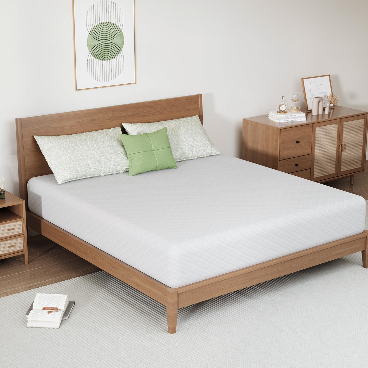 6 Inch Twin Memory Foam Mattress W86610