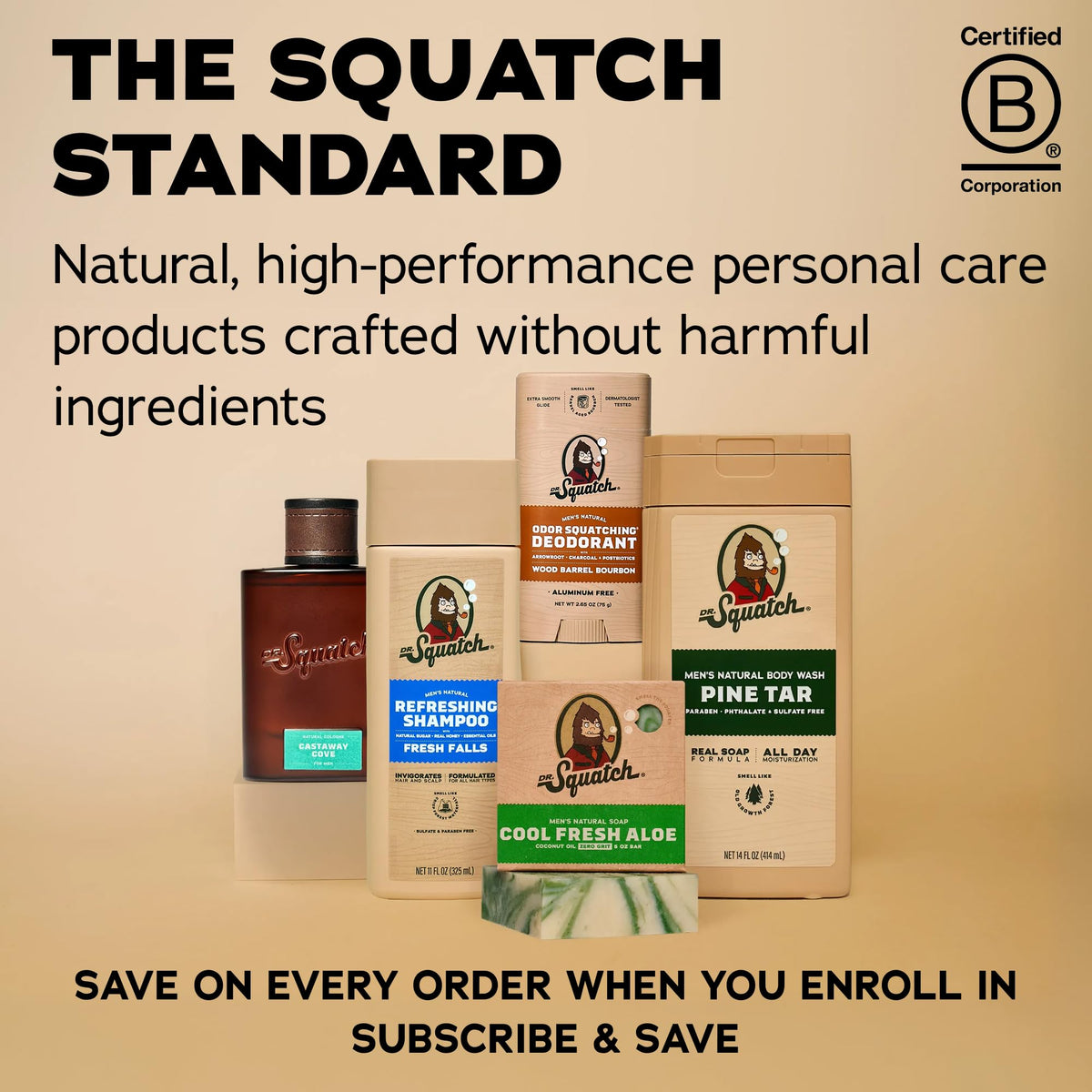 Natural Shampoo and Conditioner Set 11 fl oz 2-Pack N799