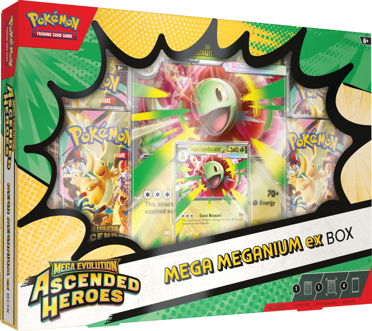 Pokemon TCG Mega Evolution Mega Meganium ex Box Z402766