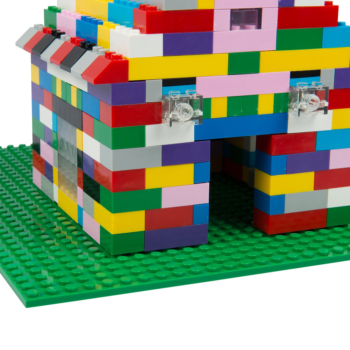 Green Blue White 10x10" Building Bricks Baseplates 4 Pack M227