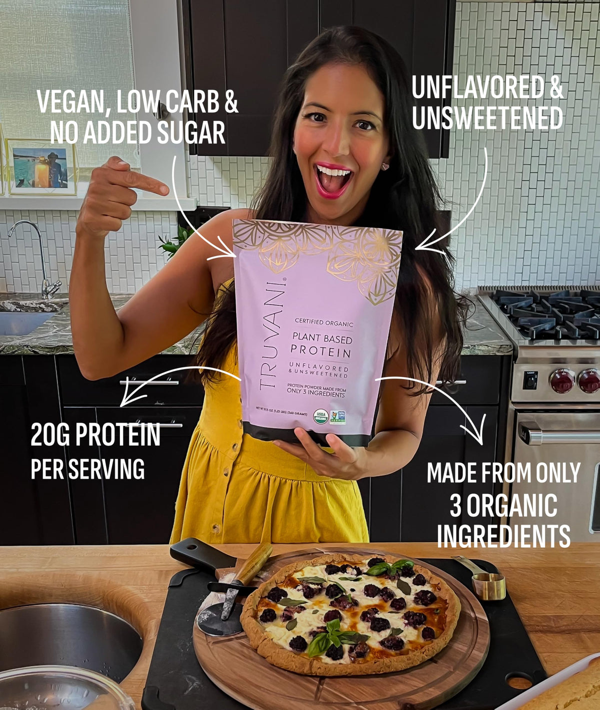 Organic Plant Based Protein Powder M4117